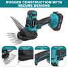 20V Cordless Grass Shears, Handheld Grass Trimmer, 2 In 1 Electric Grass Clippers & Power Hedge