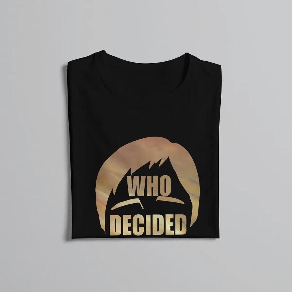 Escanor Кто решил, что аниме «Семь смертных грехов» Мужская футболка Fibre Graphic Crewneck Полиэстеровая футболка Harajuku