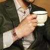 Pure Copper Bracelet for Men Vintage Magnetic Bracelets Wristband Adjustable Jewelry Gift