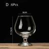 Cognac Brandy  GlassTransparent High Capacity Goblet Red Wine Glass Scented Cup Suit Whisky Vodka Bar Restaurant Drinking Vessel