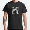 Men Fashion Casual Short Sleeves New Year Same Bitch Tops Aesthetic Vintage Oversized T-shirts