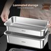 Food Storage Containers with Lids Airtight Food Grade 316 Stainless Steel Large Capacity Leakproof