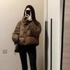 New Style Women's Winter Short Loose-fitting Thickened Cotton Coats and Jackets Casual Bread Coats