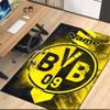 Custom Name BVB Printed Carpet, for Office Chair Living Room Bedroom Kitchen Room Decor Gifts.