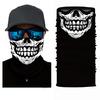 Черная маска черепа платок велосипед мотоциклетный шлем маска военная игра маска