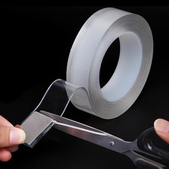 1 рулон 300 см нанометровой ленты водонепроницаемая двусторонняя сверхпрочная лента с сильным клеем съемная