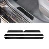 6pcs For Volkswagen Golf 8 Mk8   Car Door Sill Protector Carbon Fiber Stickers Scratch Proof Strip Accessories