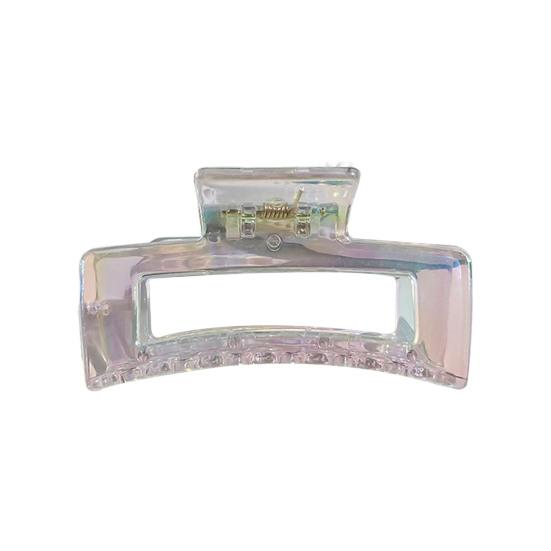 Women Hair Claw Transparent Design Strong Grip Hair Clip Back Head Large Size Hair Organizer Hairstyles Accessories