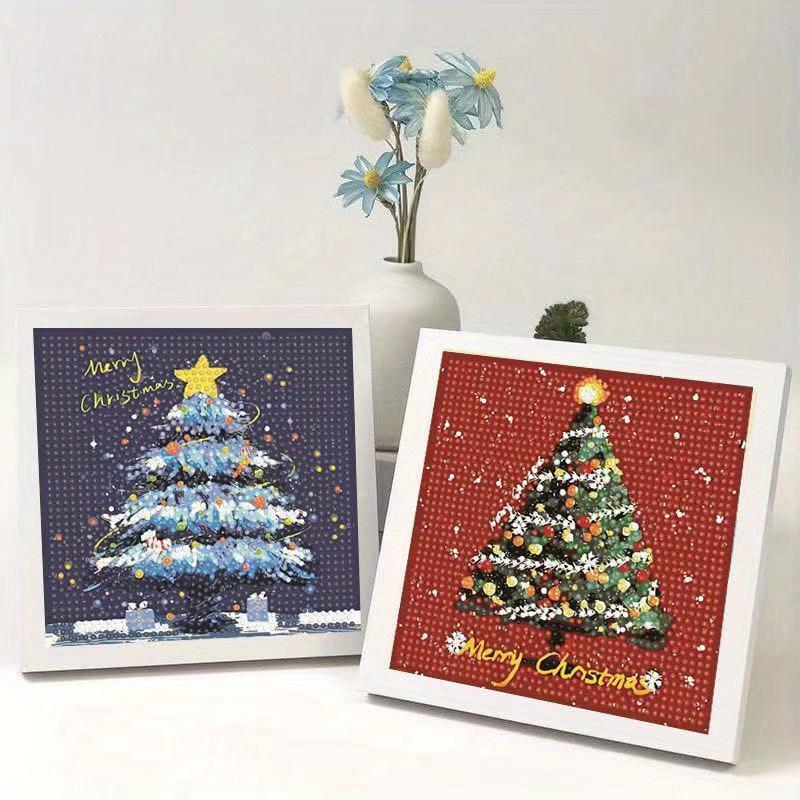 1Pc Christmas Small Gift Diamond DIY Handmade Photo Frame Decorative Painting Material Package