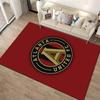 Atlanta United FC Logo Pattern Rug Non-slip rug suitable for living room and bedroom sofas