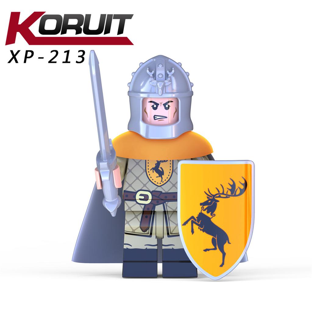 Одиночная продажа, рождественский подарок, минифигурка XP212-XP219, игрушка, детские развивающие игрушки, минифигурки, собранные DIY блоки