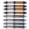 4pcs 110mm RC Shock Absorber Damper Dual Stage Spring Shocks for 1/10 RC Crawler Car Upgrade Parts