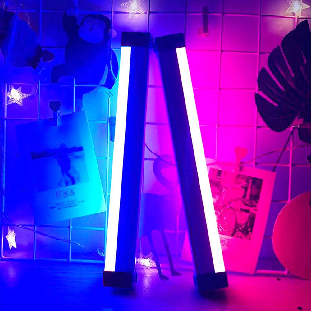 Ручные светодиодные ночные лампы RGB с цветным атмосферным заполняющим светом, перезаряжаемые лампы для спальни, для фотографий и селфи, освещение, декор комнаты