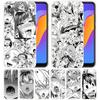 Аниме девушка мультфильм Япония милые лица силиконовый чехол для Huawei Honor 9X 8A 7A 20 Pro 7X 8X 7S 8S 8 9 10 Lite View 20 20i 10i Play