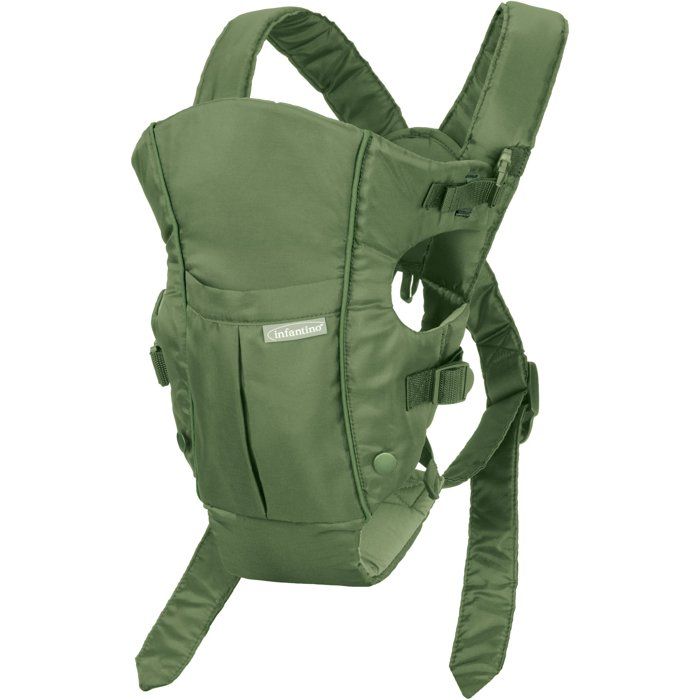 Porte bébé - INFANTINO - Swift classic - Avec poche et bavoir - Vert