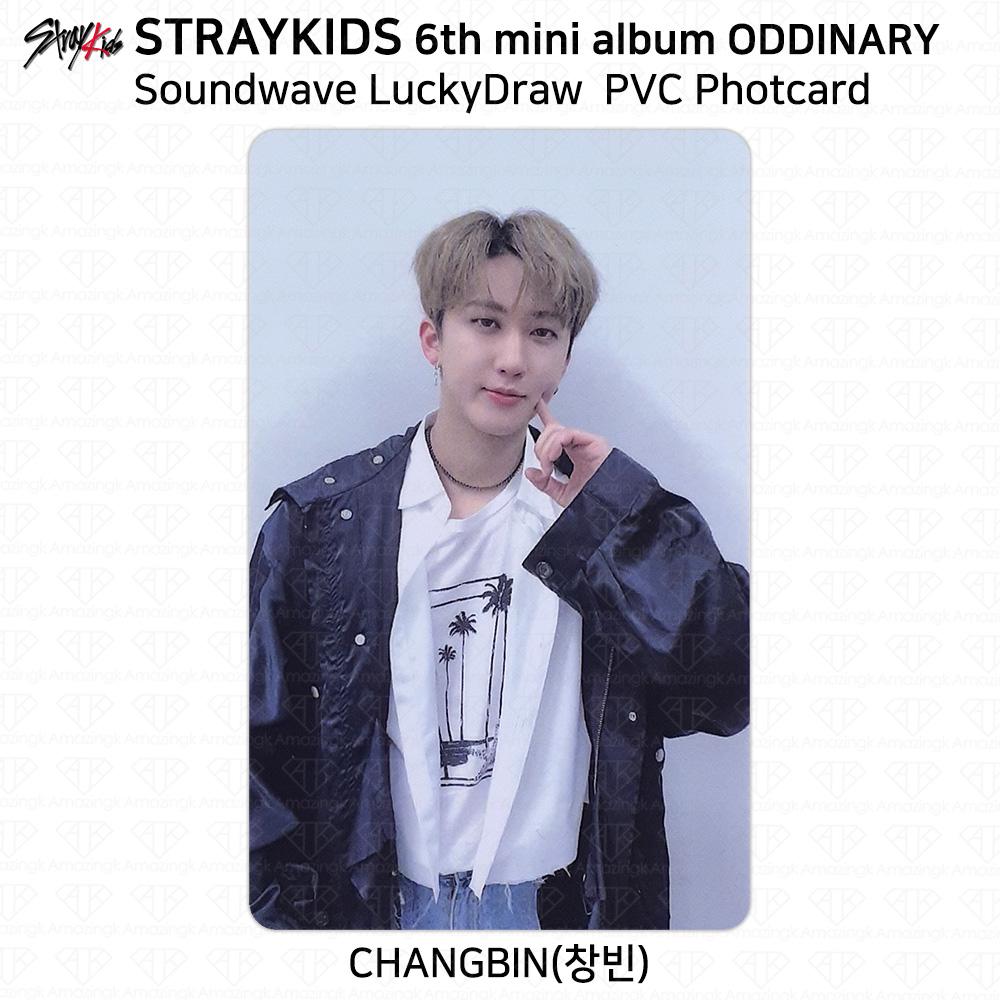 Stray Kids Шестой мини-альбом Oddinary SoundWave Lucky Draw Фотокарточка Polaroid KPOP
