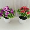 1 шт. искусственный цветок в горшке для сцены, сада, свадьбы, дома, вечерние украшения, реквизит