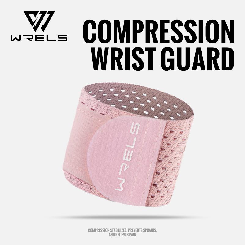 Wrels Wristband Wrapping Compression Sports Elastic Adjustable Wrist Guard Support Basketball Weight Training Wrist Wraps