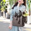 Fashion Handbag, Luxury, Solid Color, Female, Vintage, Designer Handbags, Four-piece, Shoulder Bag