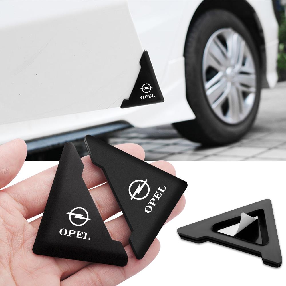BBHT4 2/4PCS Car Door Corner Cover Anti-Collision Scratch Protector Stickers for Opel Astra H G Insignia Mokka Zafira Corsa Vauxhall