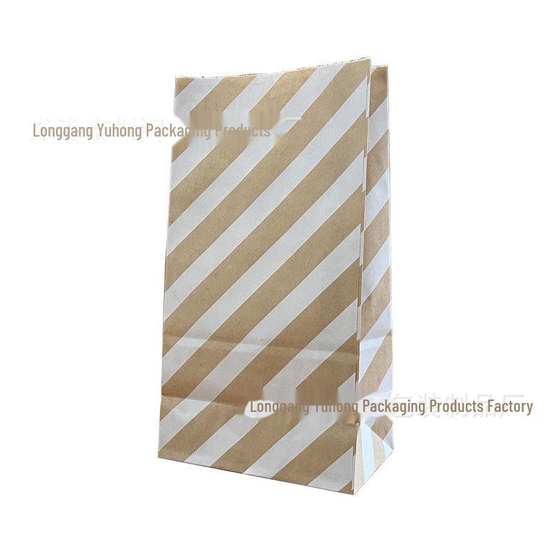 Пакеты для конфет из крафт-бумаги на заказ — красочные, милые, с квадратным дном