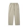 Li Ning X Jackie Chan Collaboration Kung Fu Series Solid Color Mid Waist Drawstring Comfortable Breathable Loose Straight Casual Pants AKLV613-3