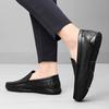 Soft Sole Male Flats Moccasin Casual Shoes New Men Dress Shoes All-match Loafers Men's Genuine Leather Slip-on Walking Shoes