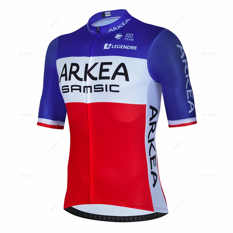 Дышащий летний велосипедный костюм Arkea-Pro Team для мужчин 2026 года, летняя велосипедная одежда, дышащая мужская одежда для МТБ, спортивный костюм