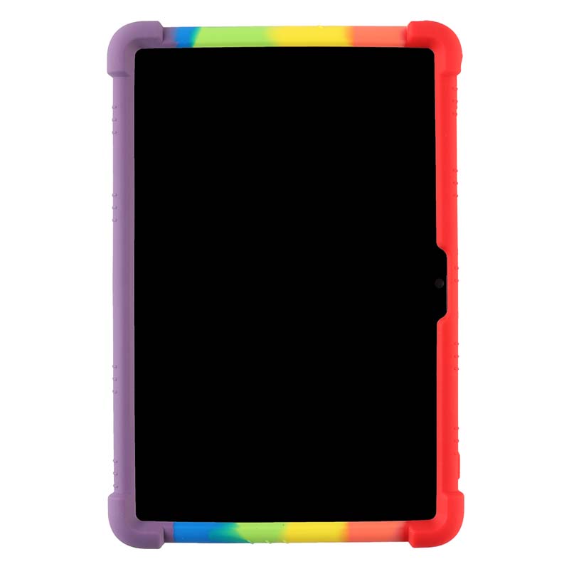Противоударный чехол для TCL Tab 10s, мягкий силиконовый чехол-держатель-подставка