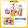 Игровой набор Kong Xiaoni & Friends «Маленький Боб Хиппо Мороженое» с мини-стиральной машиной