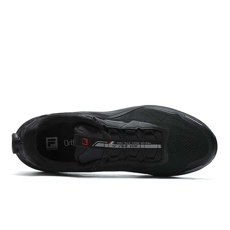 Fila Boa Wolf Универсальные Повседневные Удобные Низкие Кроссовки Мужские кроссовки Черные A12M441223FBK