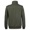 Men's Autumn/Winter Military-Style Cotton Jacket with Velvet, Plus Size Fashionable Workwear Coat