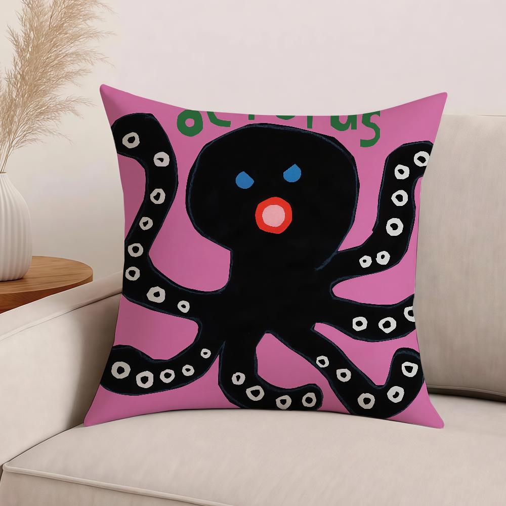 G-Ga-Ae Cartoon Jungle animal cute Pillow Case Office Cushions Suitable For Sofa Car Bedroom Decorative Cushion Cover