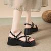 Ladies Retro Casual Platform Sandals