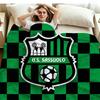 US Sassuolo Print Flannel Blanket High Quality Warm Comfortable Cover for All Seasons Perfect for Gifts Home Decor