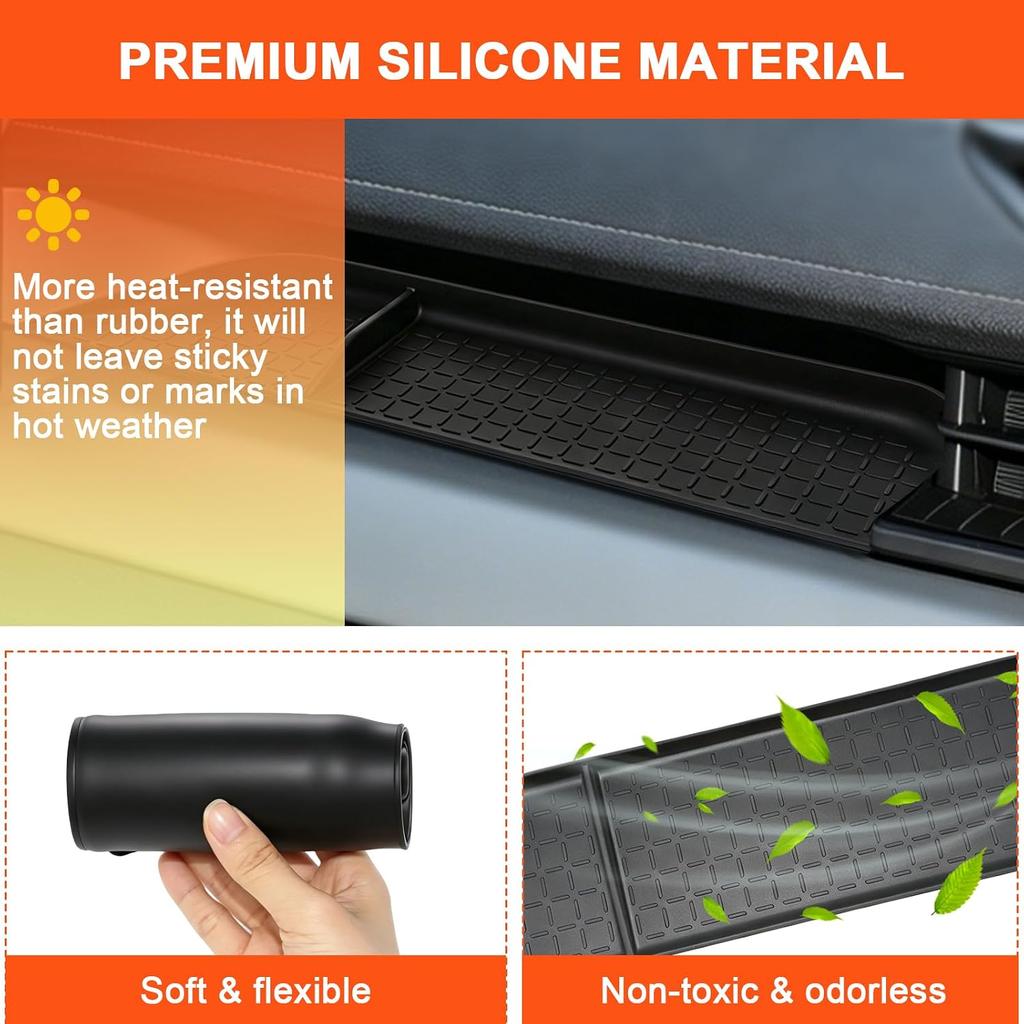 Passenger Storage Organizer Mat for 2026 2027 Toyota RAV4 Accessories