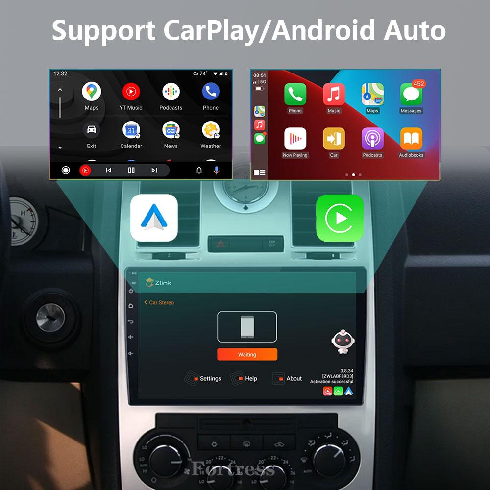 Автомобильное радио Android 13 Carplay для CHRYSLER 300C 2004 - 2011 GPS-навигация Android Auto Stereo BT Wifi Видео Bluetooth