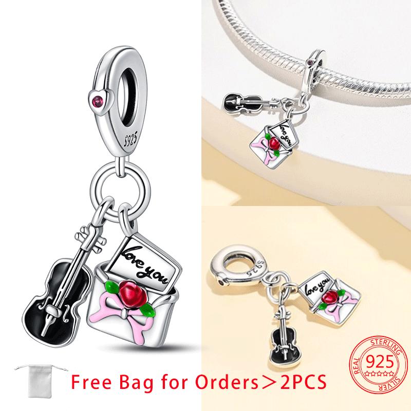 Оригинальное медное платье, помада, туфли на высоком каблуке, шармы-бусины в виде красного вина и воздушного шара, подходят для изготовления своими руками женского ювелирного браслета, изысканный подарок