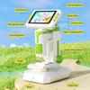 120-1600X HD Микроскоп Игрушка Набор для Научных Экспериментов STEM Настольный Ручной Съемный Портативный ЖК-Микроскоп Телескоп Увеличительное Стекло