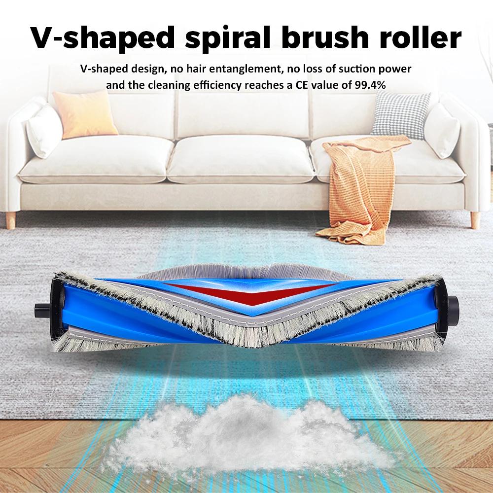 Main Brush Replacement For ECOVACS DEEBOT T30 Pro T30 Max T30S T30 Omni T30 Pro Omni T30S T30S Combo Yeedi M12 Pro+ Robot Vacuum Roller Brushes
