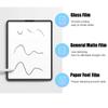 3Pcs Paper Feel Like Screen Protector For iPad 10th 9th Generation 8 7 6 Air 5 4 Pro 11 12.9 10.5 9.7 Mini 5 6 13 2025 No Glass