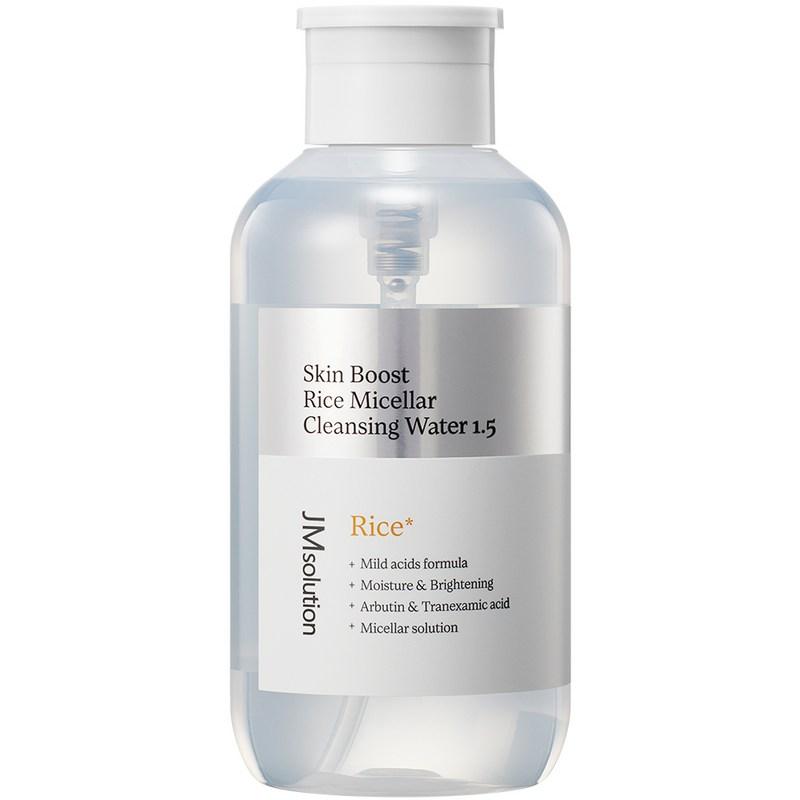 JM Solution Очищающая мицеллярная вода Skin Boost с рисом 1.5, 500 мл, 1 шт.