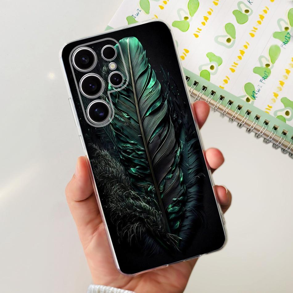For Samsung Galaxy S24 Ultra S24 Plus (S24+) S24 5G Phone Case Samsung S24Plus S24Ultra Fashion Cool Pattern Soft Silicone Cases