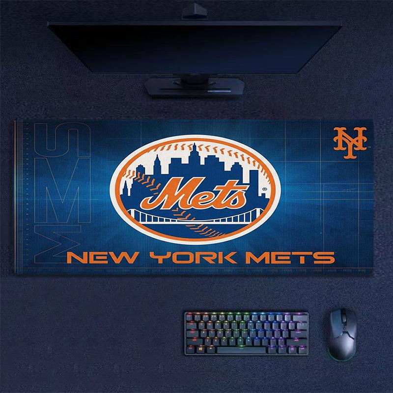 New York Mets Color Mouse Pad Large Gaming Table Cushion Non-slip Laptop Tablet Big Mousepad XXL Mat Mini PC Playmat With Lock edge