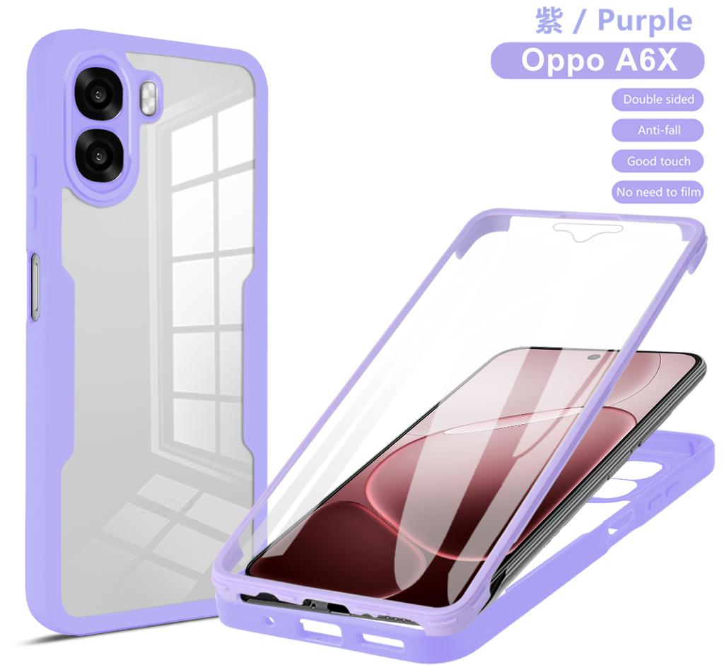 Чехол с защитой всего корпуса, ударопрочный чехол для OPPO A6x A6k A6t A6 5G, защитная крышка, защитное стекло, Fundas Coque