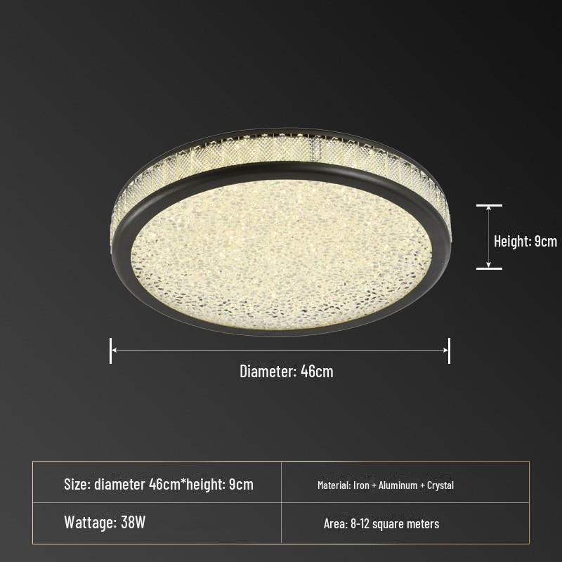 2025 Modern Luxury Bedroom Ceiling Lamp - Minimalist High-End Design