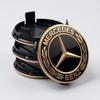 New 4 Pieces/Set Mercedes Benz AMG Wheel Center Hub Caps 75mm Diameter with Embossed Benz Emblem Tire Rim Covers for W203 W206 W220