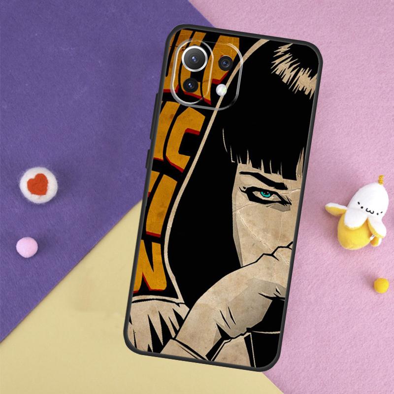 Чехол P Pulp Fiction для Xiaomi 15 Ultra 13 14 14T 11T 12T 13T Pro POCO X7 Pro X3 X5 X6 F5 F6 M6 Pro