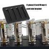 2,8-дюймовая базовая подставка с 4 слотами для Bitcoins NerdMiner NMMiner, пластиковый держатель с 4 слотами для быстрой сборки