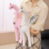 Pegasus Plush Doll 50cm/70cm Soft Stuffed Animal for Girls Fantasy Wings Faux Pearl Necklace Cute Plush Toy for Baby Toddler Kids Home Decor